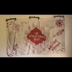 Harry Potter Marauder’s Map Scarf